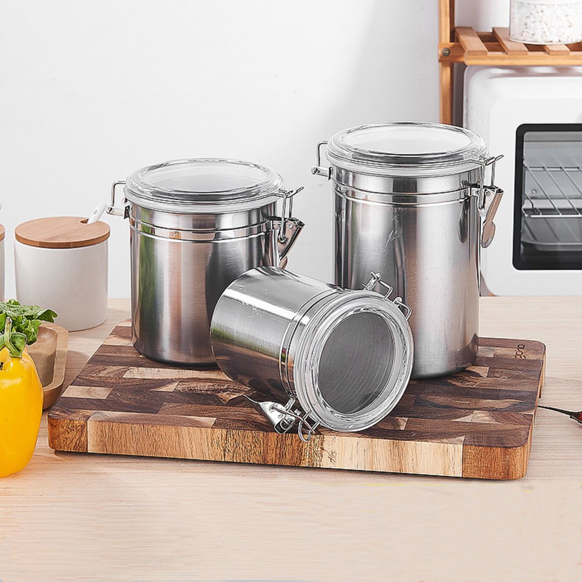 Stainless steel Airtight Jar Sealed Tank