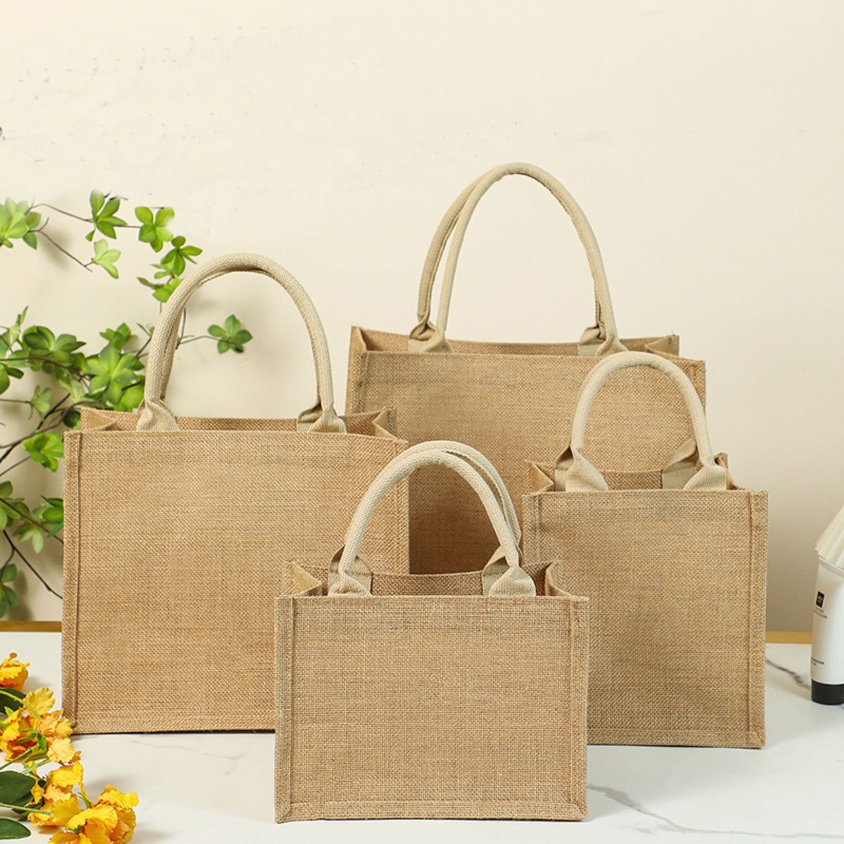 Jute Shopping Handbag