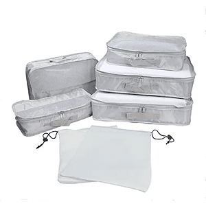 Travel Luggage Storage Bag Set With Pouch