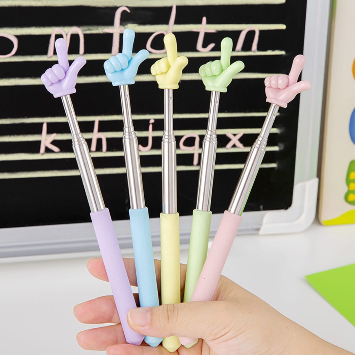 Telescopic Finger Reading Stick