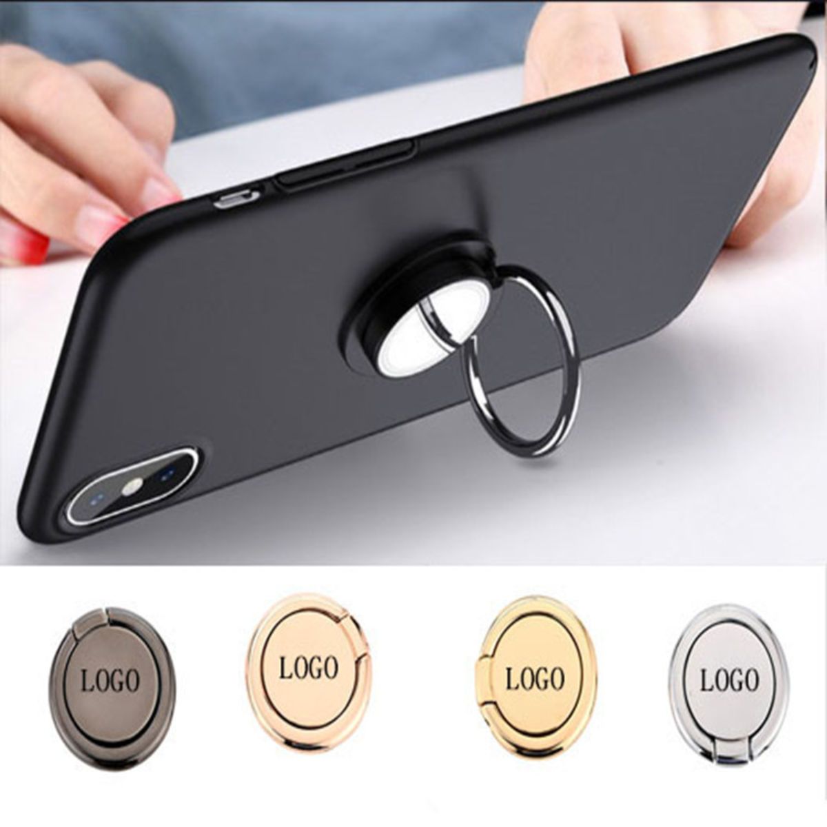 Alloy Cell Phone Ring Stand Holder