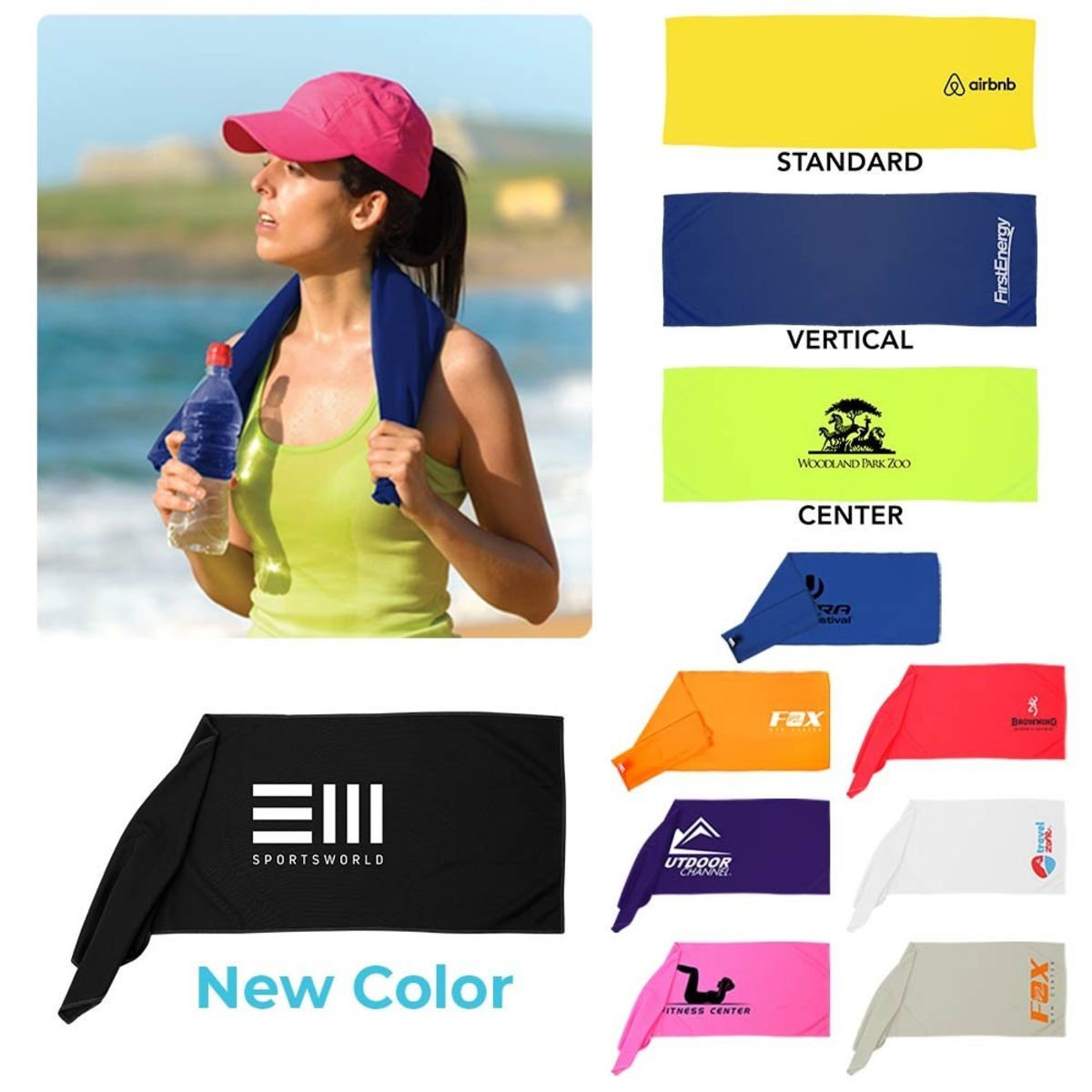Custom Sport Cooling Towel