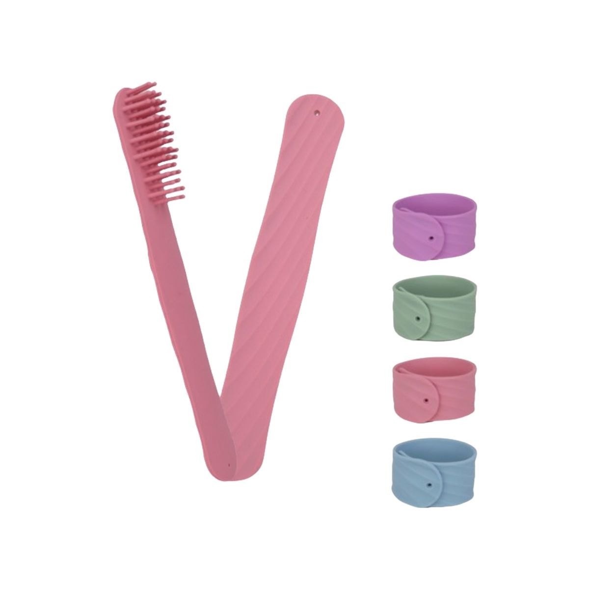 Silicone Slap Bracelets Comb