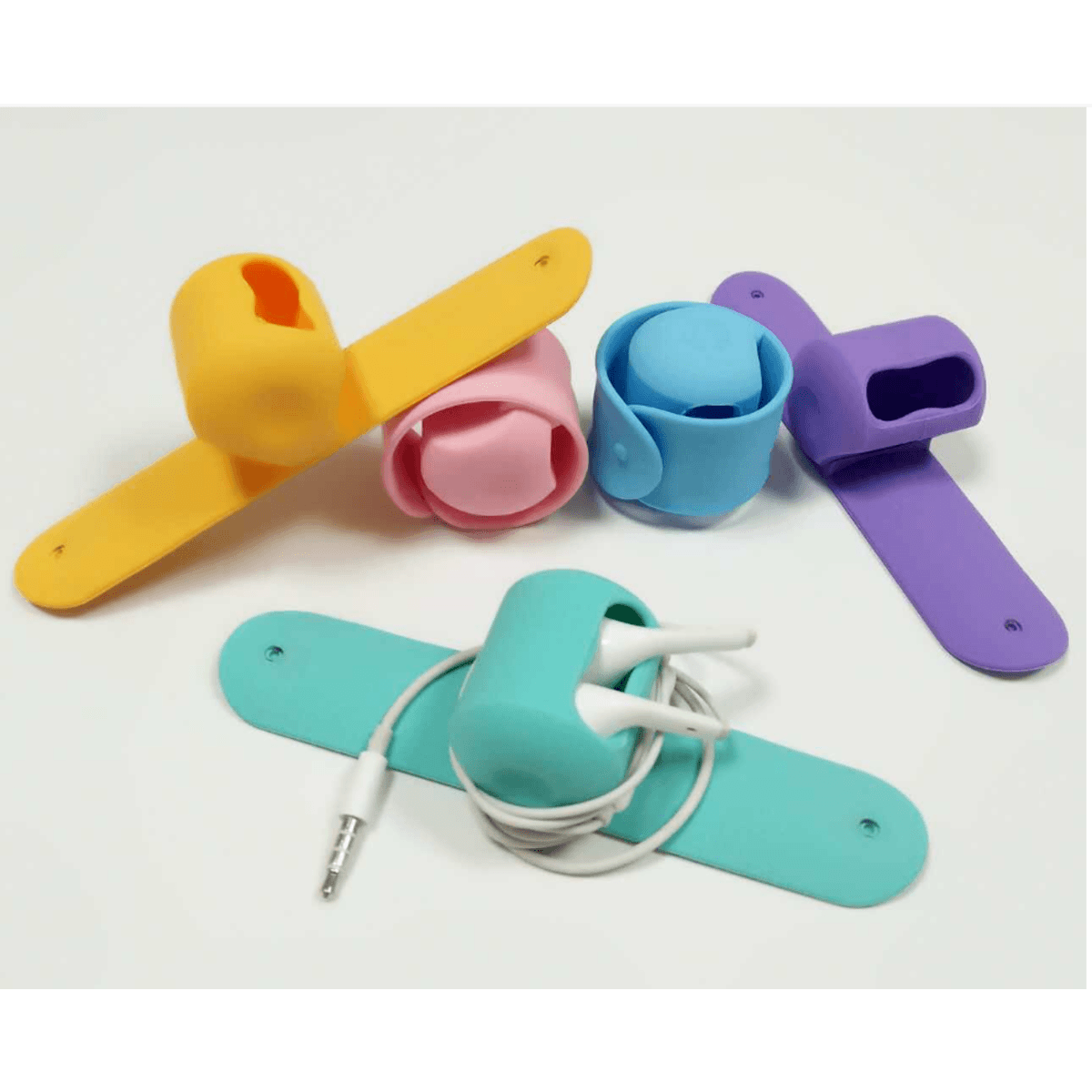 Creative Silicone Earphone Cable Winder