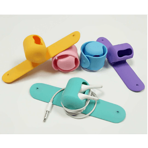 Creative Silicone Earphone Cable Winder