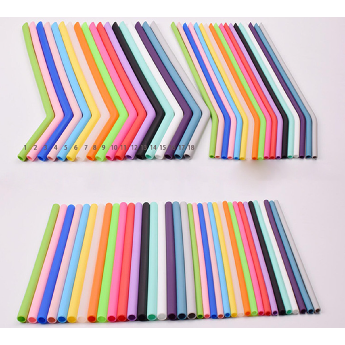 Silicone Drinking Straw