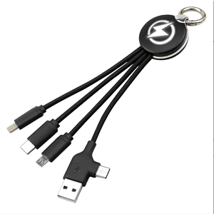 5-in-1 USB Charging Cable Mobile Charger