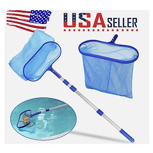 Swimming Pool Leaf Skimmer Net with Reinforced Frame