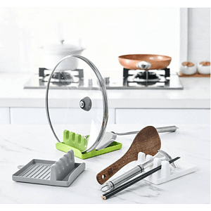 Utensil And Spoon Rest with Deep Drip