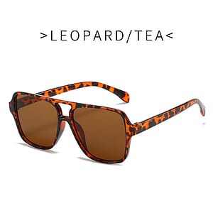 Oversized Vintage Square Sunglasses