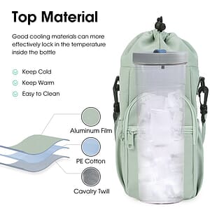Water Bottle Holder with Strap