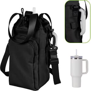Water Bottle Holder with Strap