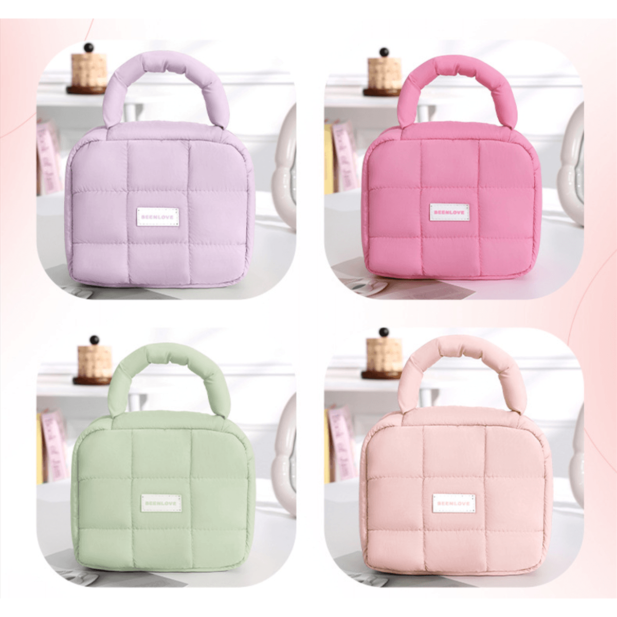 Travel Makeup Bag With Zipper