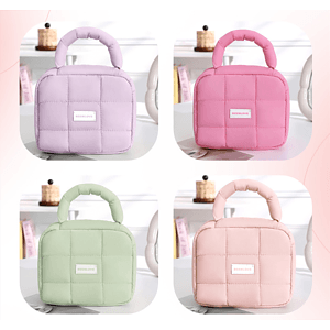 Travel Makeup Bag With Zipper