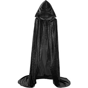 Halloween Party Velvet Cape with Cap