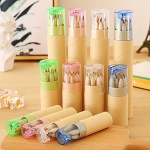 Colored Pencils in Tube w/Sharpener
