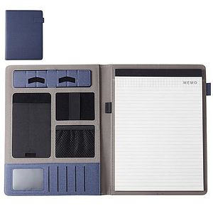 Business Portfolio Notebook With Phone Stand Holder