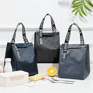 Insulated Lunch Bag Reusable Box For Office Work School