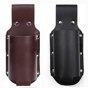Classic Beer Holster Leather Pu Belt Brown Black