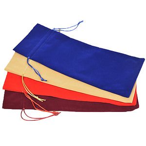Velvet Wine Bottle Drawstring Bag