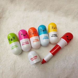 Capsule Shaped Telescopic Ballpoint Pen