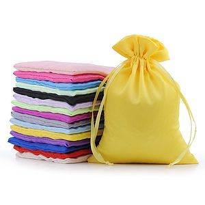Jewelry Bags With Ribbon Handles