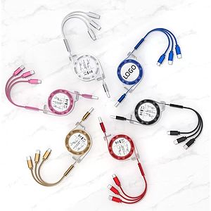 3 In 1 Phone Cable & Wall Charger