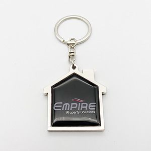 House Shaped Keychain