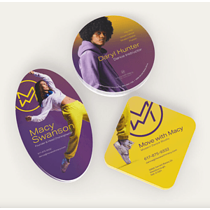 Die-cut Business Cards