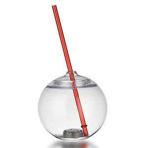 24oz LED Plastic Ball Shape Sippy Cup