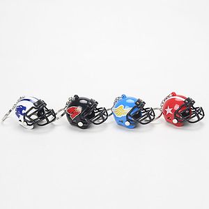 Mini Football Helmet Keychain
