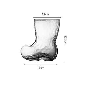 13oz Glass Boot Stein