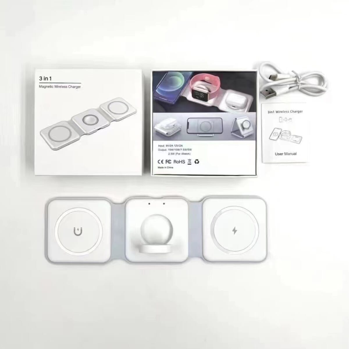 3 In 1 Fast Wireless Chargers