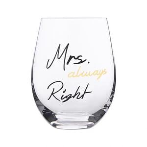 Stemless Wine Glasses