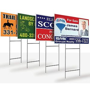 Double Sided Coroplast Sign