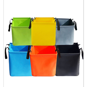 Square Bottom Folding Bucket