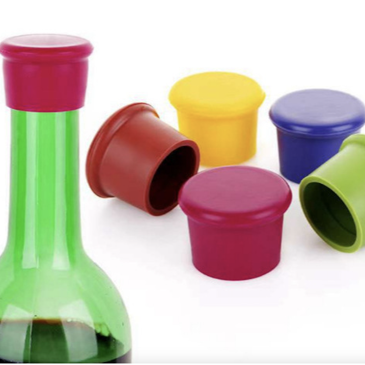 Reusable Silicone Wine Corks