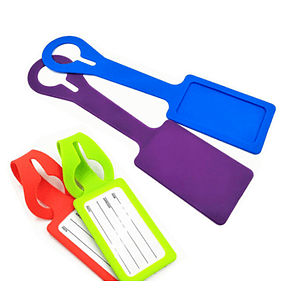 Silicone Luggage Tag