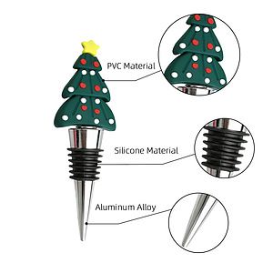 Christmas Wine Stopper