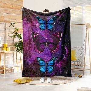 50" x 70" Fleece Throw Blanket