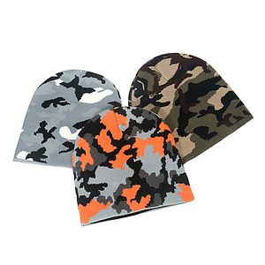 Camo Knit Beanie