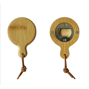 Magnets Bamboo Bottle Opener