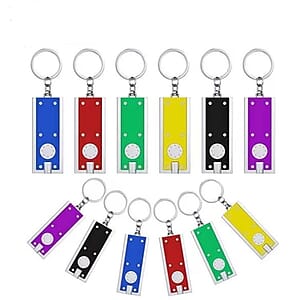 Rectangle LED Keychain