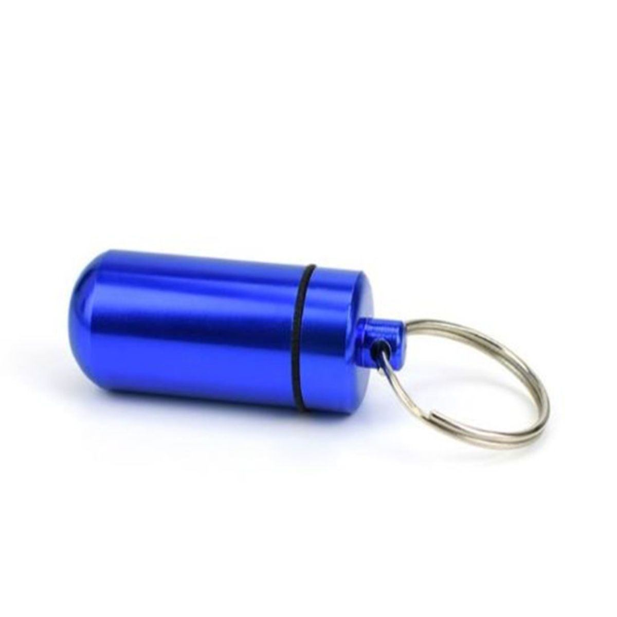 Aluminum Keychain Pill Holder for travel