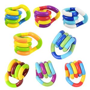 Tangle Puzzles/Tricks - Mixed Colors