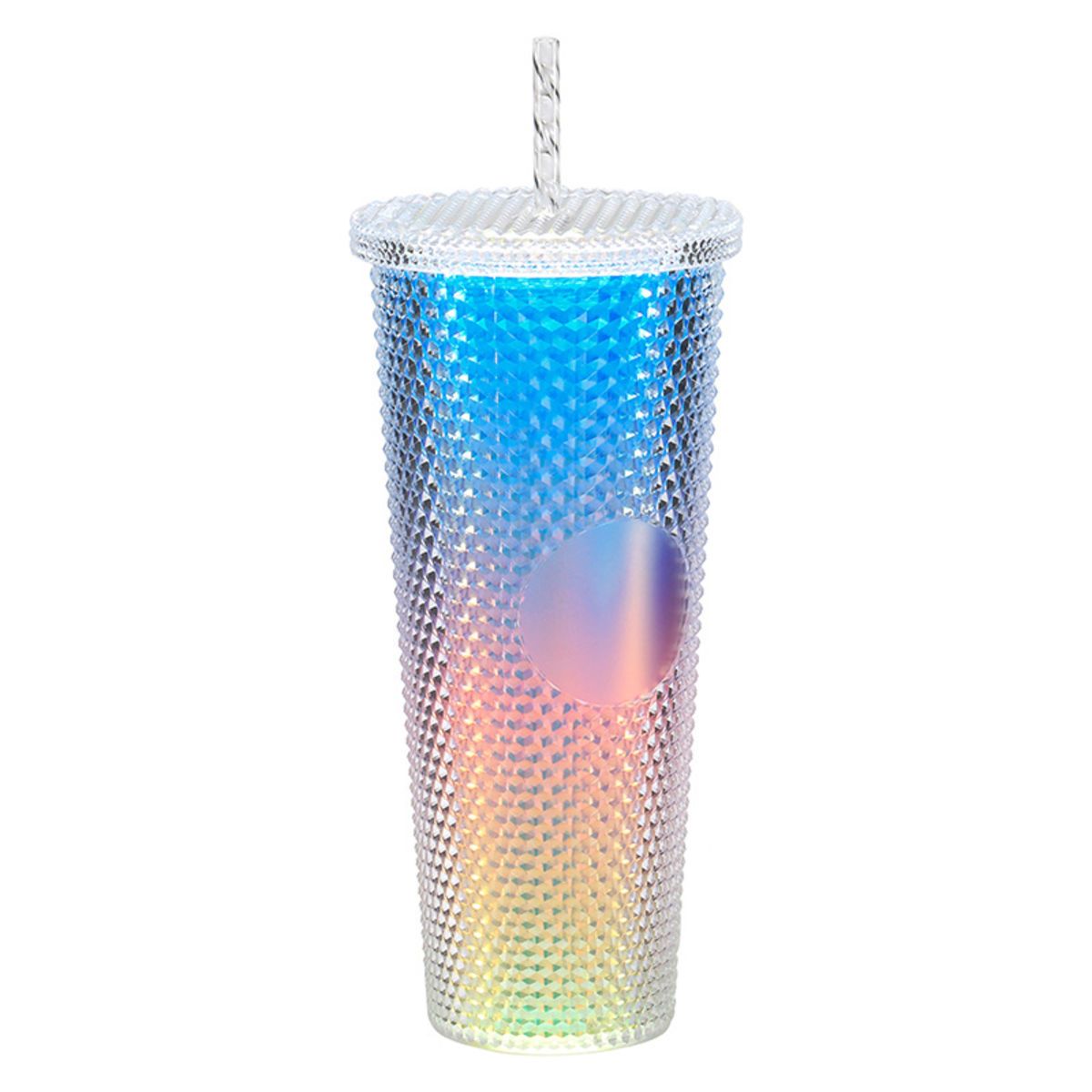 24oz Water Bottle Double Wall Studded Tumbler