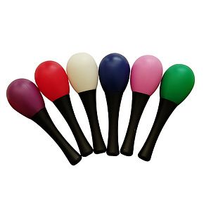 Plastic Colored Sand Hammer Toy
