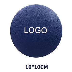 Pure Color PU Leather Cup Coaster