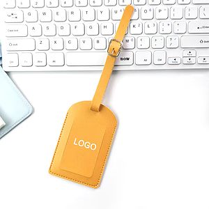 Thickened PU Leather Bussiness Luggage Tag