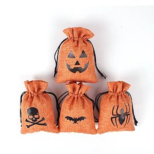 Drawstring Halloween Candy Bag